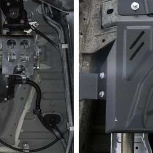 PLAQUE PROTECTION 3 mm RIVAL ACIER BOÎTE TRANSFERT FIAT FULLBACK 201