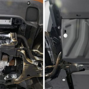 PLAQUE PROTECTION 3 mm RIVAL ACIER RADIATEUR NISSAN NAVARA 2015-2021