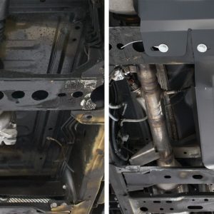 PLAQUE PROTECTION 3 mm RIVAL ACIER BOÎTE TRANSFERT NISSAN NAVARA 201