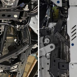 PLAQUE PROTECTION RIVAL BOÎTE DE VITESSE FORD RANGER 2022-