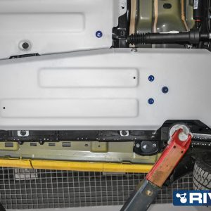 PLAQUE PROTECTION RIVAL RESERVOIR JEEP JL 2P  (bN10)