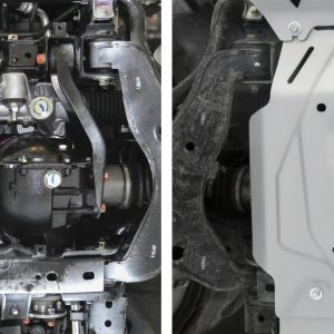 PLAQUE PROTECTION 4 mm RIVAL MOTEUR FIAT FULLBACK 2016-