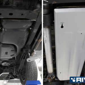 PLAQUE PROTECTION 4 mm RIVAL RESERVOIR NISSAN NAVARA 2015-09/2019