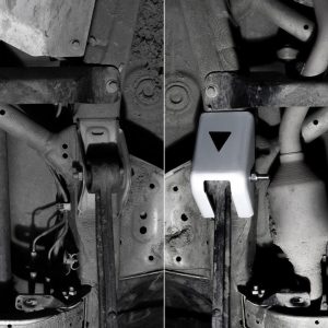 PLAQUE PROTECTION RIVAL TIRANT DE PONT SUZUKI JIMNY 2018-