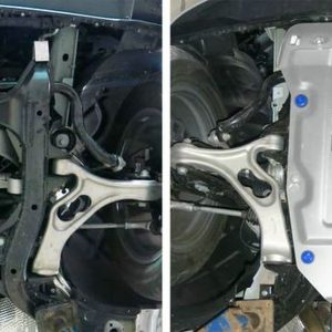 PLAQUE PROTECTION RIVAL 4MM MOTEUR VOLKSWAGEN TOUAREG 2010-2018