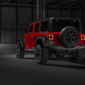 BUMPER REAR RIVAL JEEP WRANGLER JL (USAGE COMPETITION)