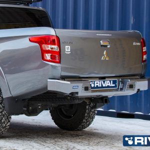 BUMPER REAR RIVAL MITSUBISHI L200 2015-2018 (USAGE COMPETITION)  (bP2