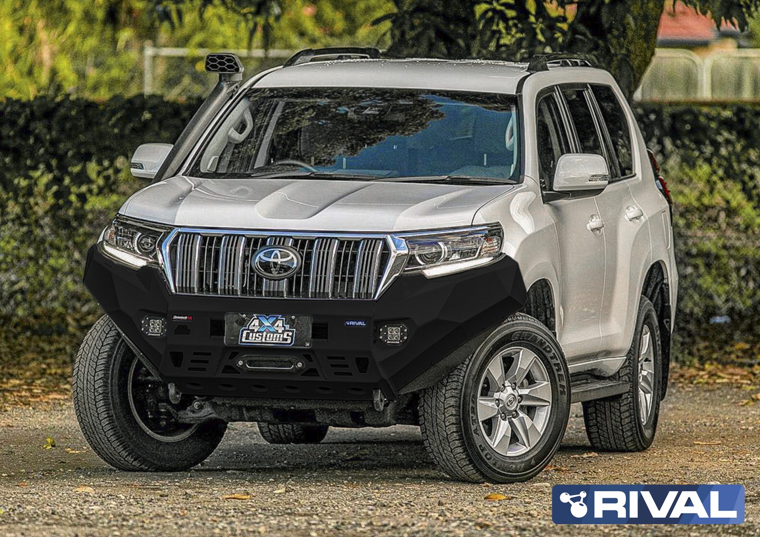 BUMPER FRONT RIVAL TOYOTA LC150 2017+ (USAGE COMPETITION) (bP10)