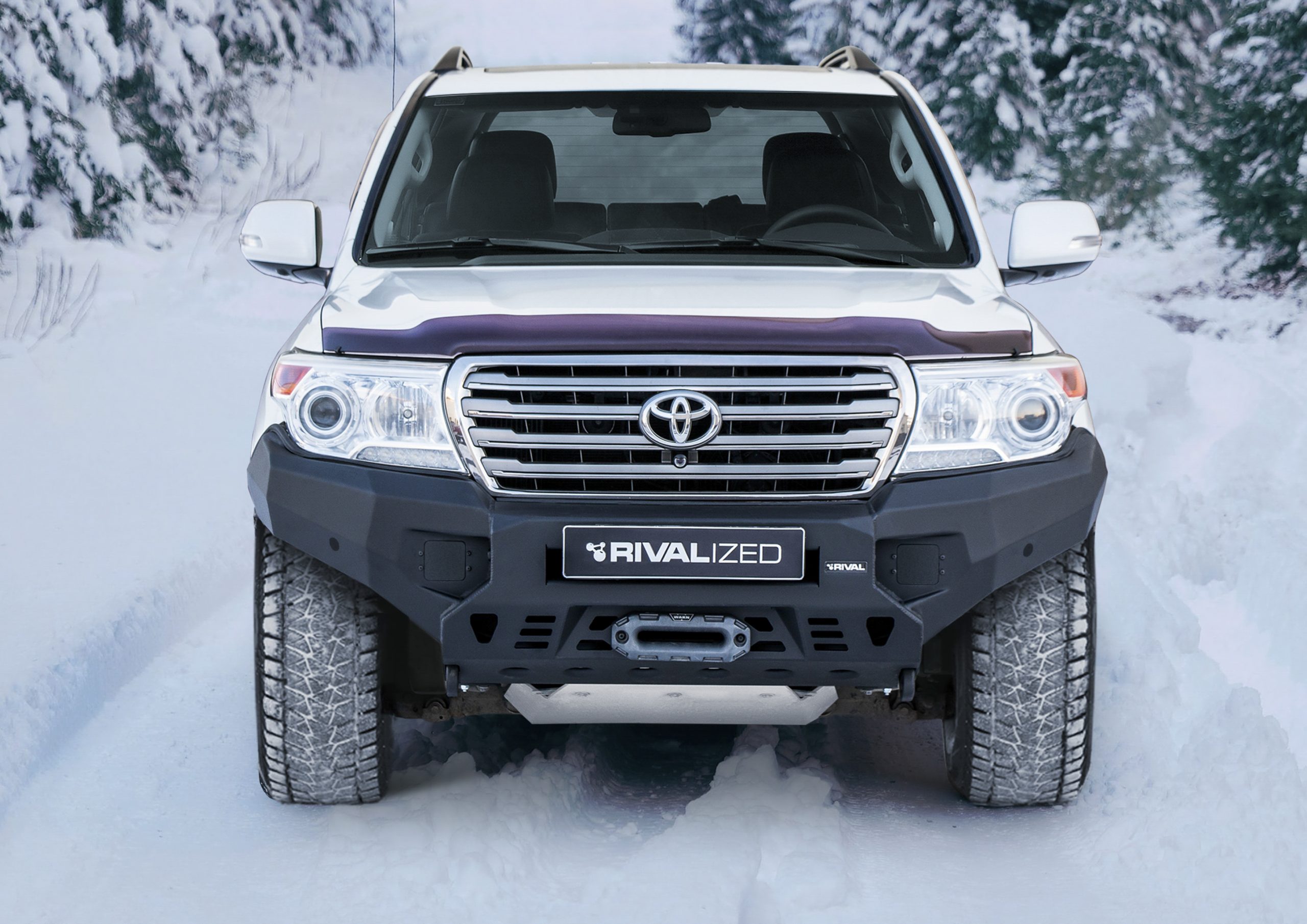 BUMPER FRONT RIVAL TOYOTA LC200 2006-2015 (USAGE COMPETITION)