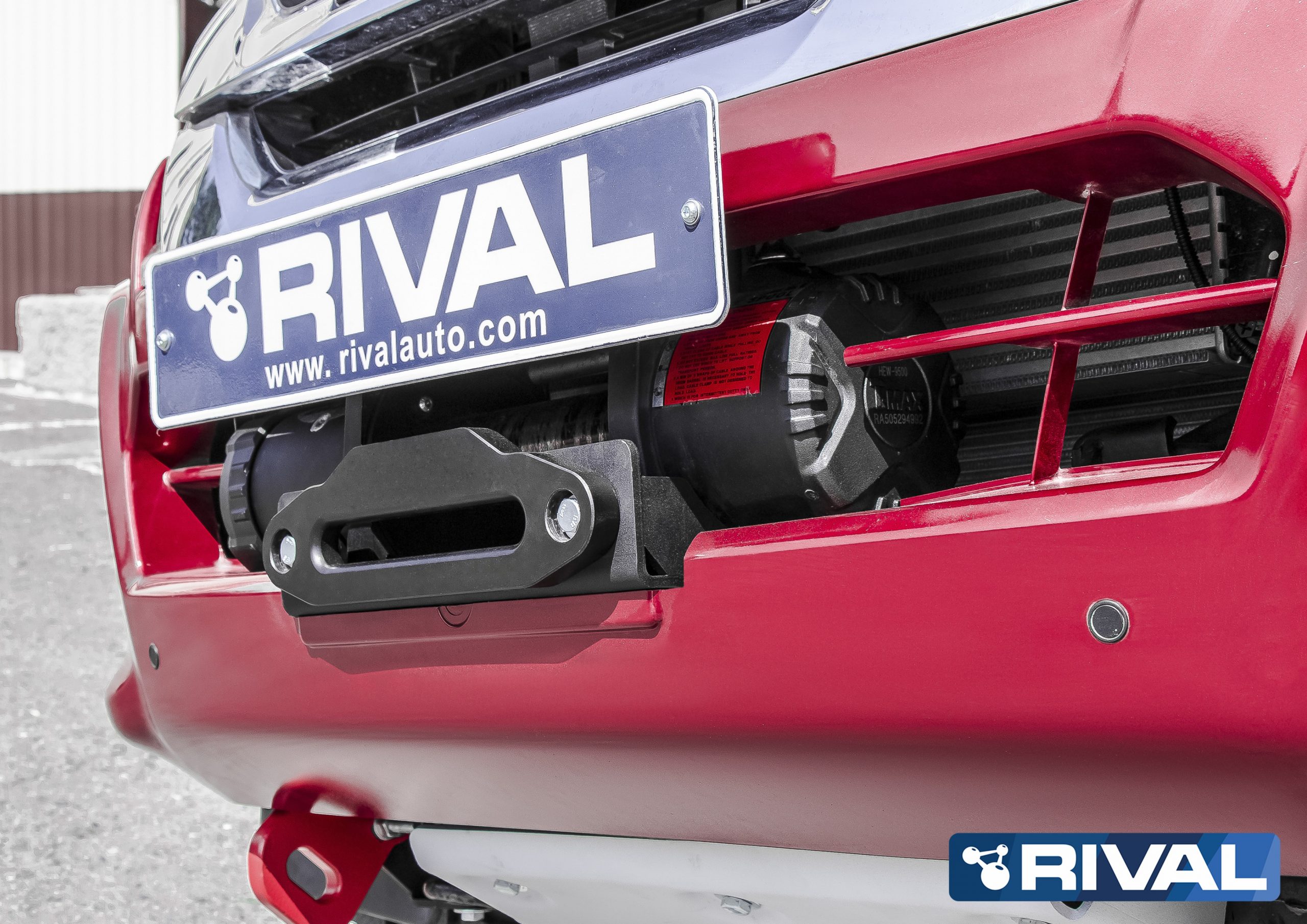 PLATINE TREUIL RIVAL ISUZU D-MAX 2017-2020