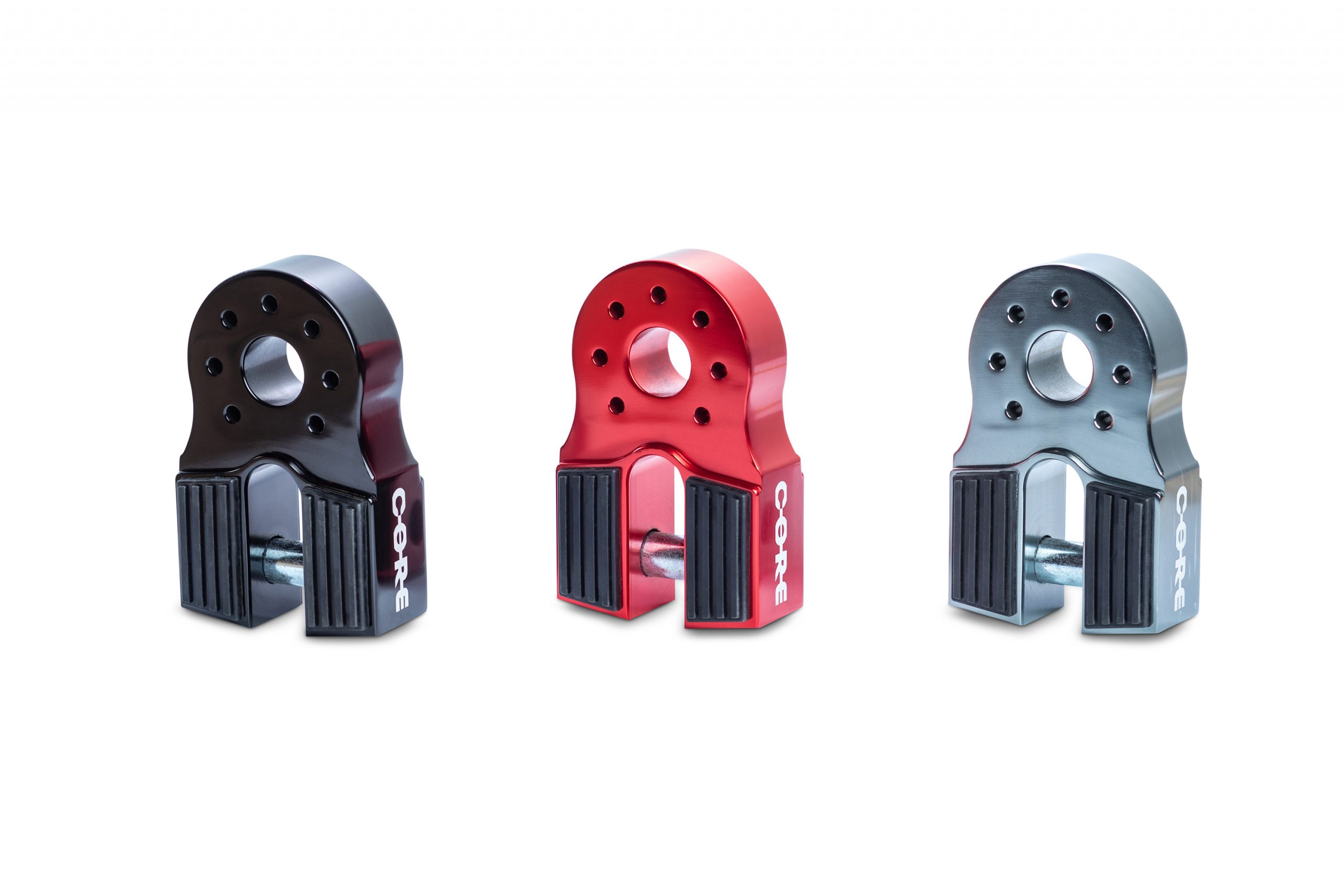 ARRET CABLE DE TREUIL ALUMINIUM FLAT - RED