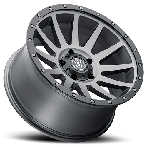 JANTE ICON ALLOYS COMPRESSION TITANIUM 9 x 18 6x139.7 ET25 CB106.1