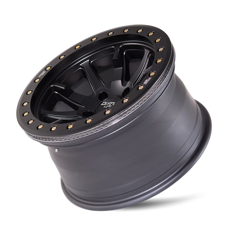 JANTE OC WHEELS 9304 DUAL TEK MATTE BLACK 9x17 5x127 ET-12 CB71.6 – Image 2