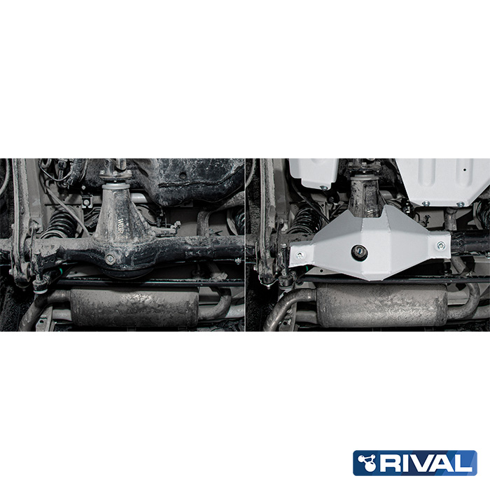 PLAQUE PROTECTION RIVAL 4mm DIFFERENTIEL AR SUZUKI JIMNY 2018-> – Image 2