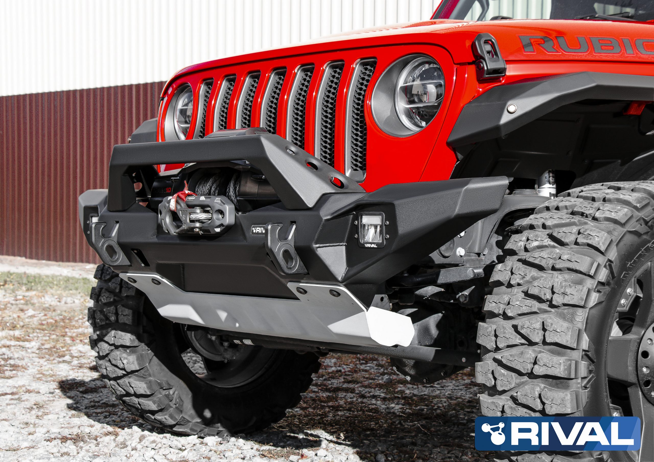 BUMPER FRONT RIVAL JEEP WRANGLER JK/JL (USAGE COMPETITION) – Image 2