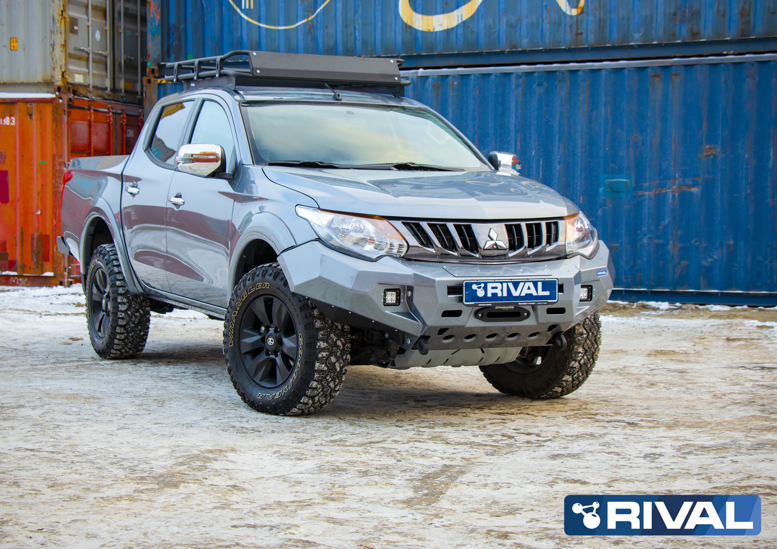 BUMPER FRONT RIVAL MITSUBISHI L200 2015-2018 (USAGE COMPETITION) (b – Image 2