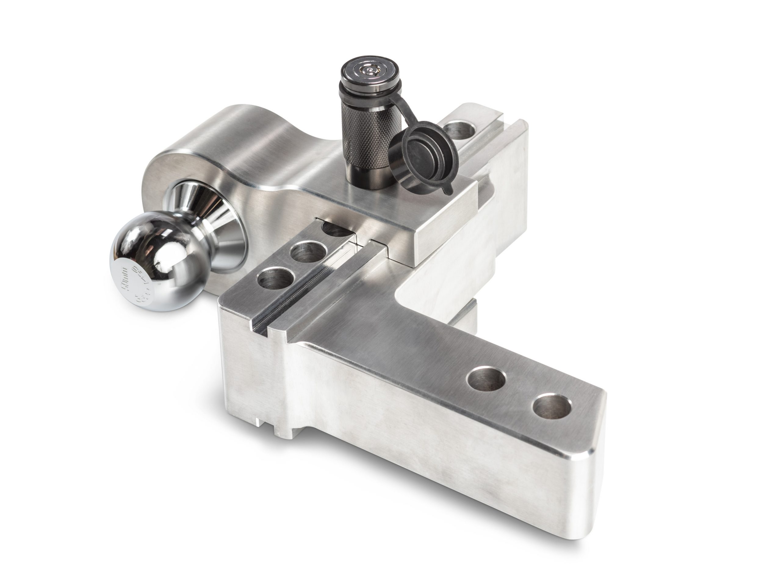 ATTELAGE CARRE US ALUMINIUM - AJUSTABLE 10" - 3600 kg – Image 2