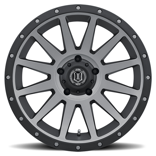 JANTE ICON ALLOYS COMPRESSION TITANIUM 8.5 X 17 6x139.7 ET6 CB106.1 – Image 2
