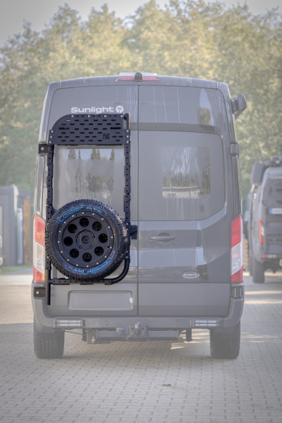 Porte tous tubulaire modulable en aluminium Iveco Daily, Ford Transit, Mercedes W906, W907, Crafter I et II, Ducato, Jumper, Boxer, – Image 3