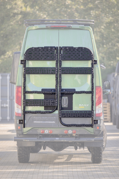 Porte tous tubulaire modulable en aluminium Iveco Daily, Ford Transit, Mercedes W906, W907, Crafter I et II, Ducato, Jumper, Boxer, – Image 2