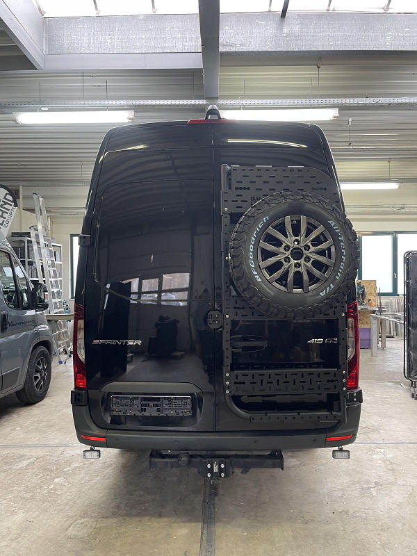 Porte tous tubulaire modulable en aluminium Iveco Daily, Ford Transit, Mercedes W906, W907, Crafter I et II, Ducato, Jumper, Boxer, – Image 6