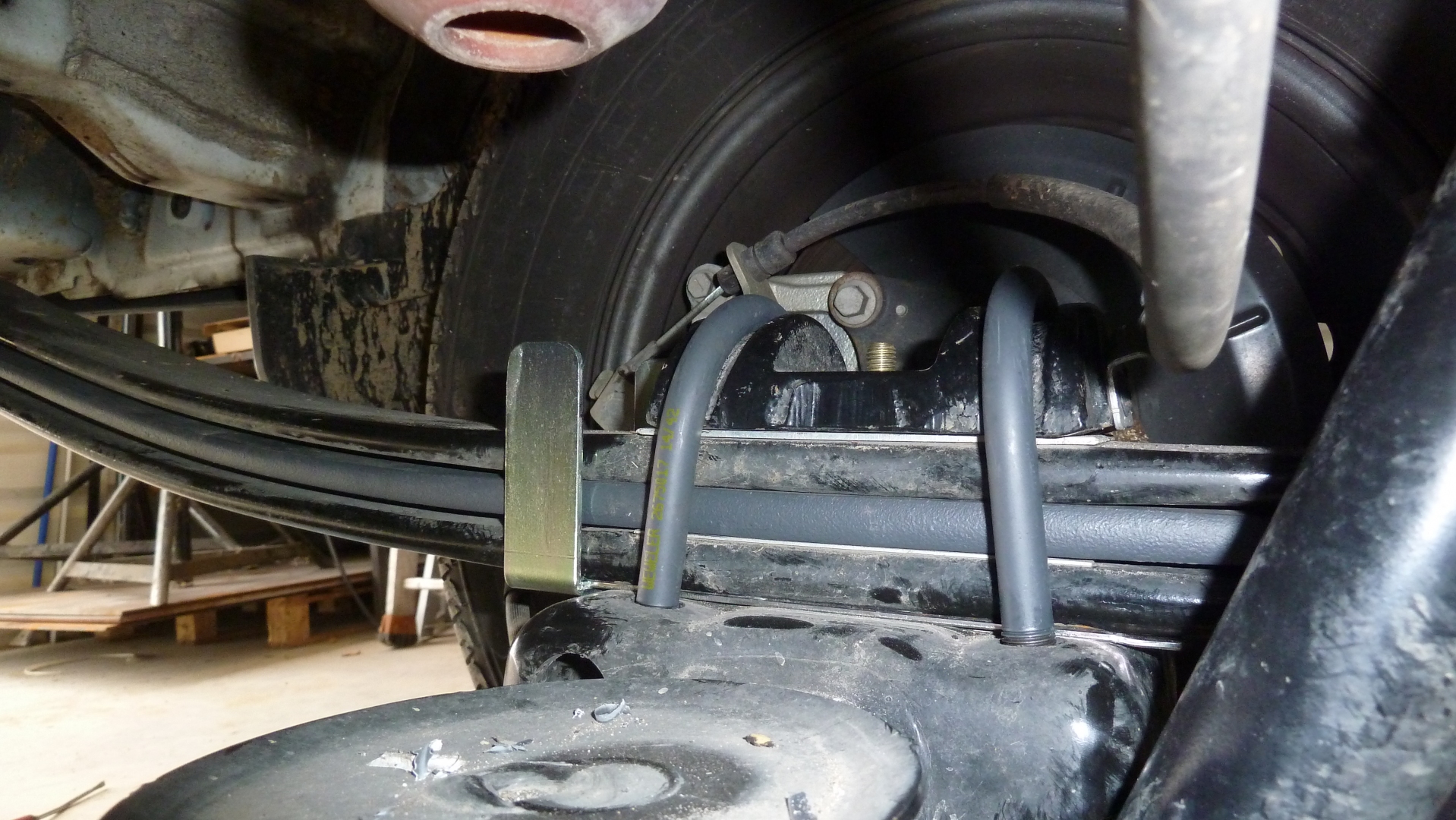 KIT LAMES DE RENFORT ARRIERE FORD TRANSIT 2014+