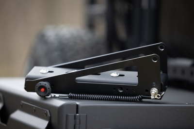 Charnières pour porte-vélos rabattable