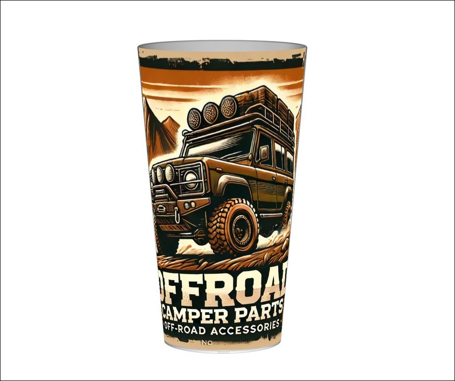 Gobelet 330 ml "Offroad Camper Parts"
