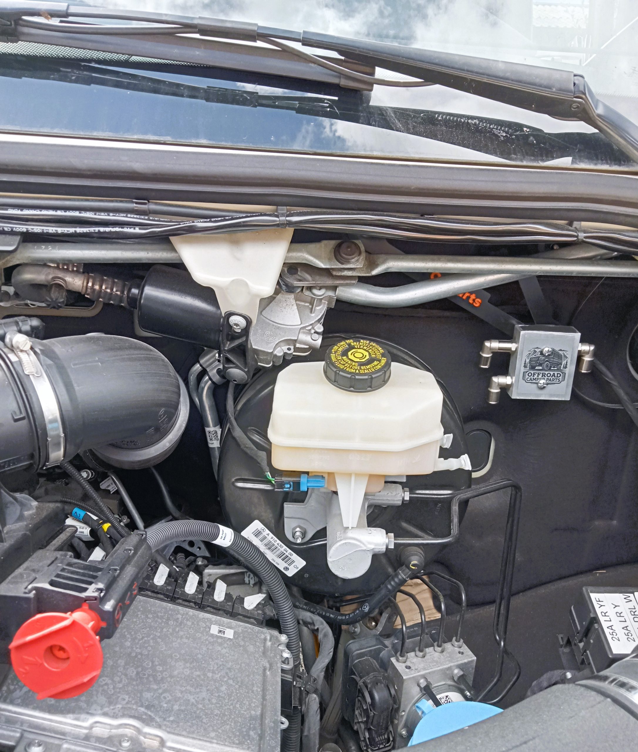 Support de kit reniflards Sprinter W906 W907 – Image 4